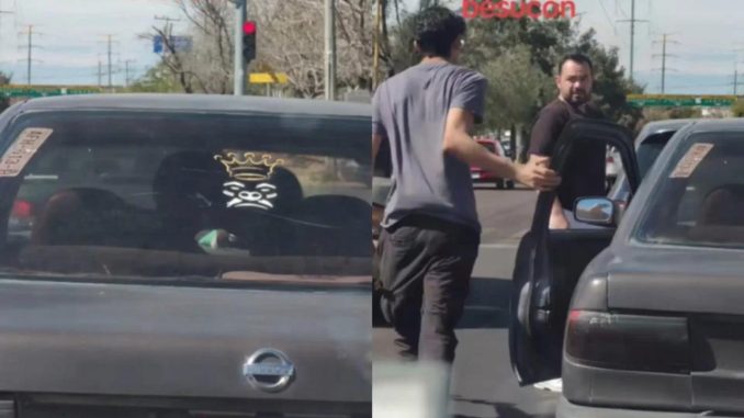 principal_pareja_enamorados_chocan_darse_beso_trafico_